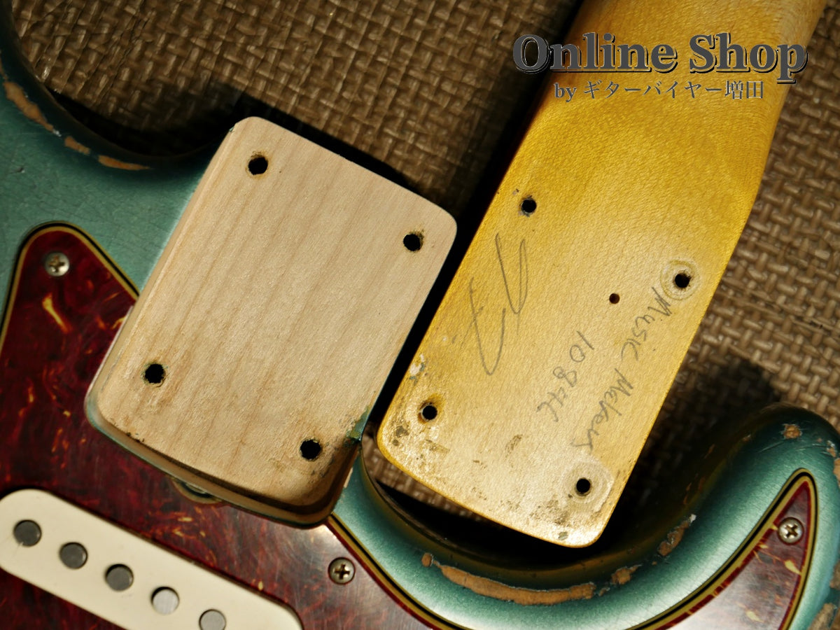 USED 2024 Fender Custom Shop MBS "Greg Fessler" 1962 Stratocaster Relic Sherwood Green Metallic