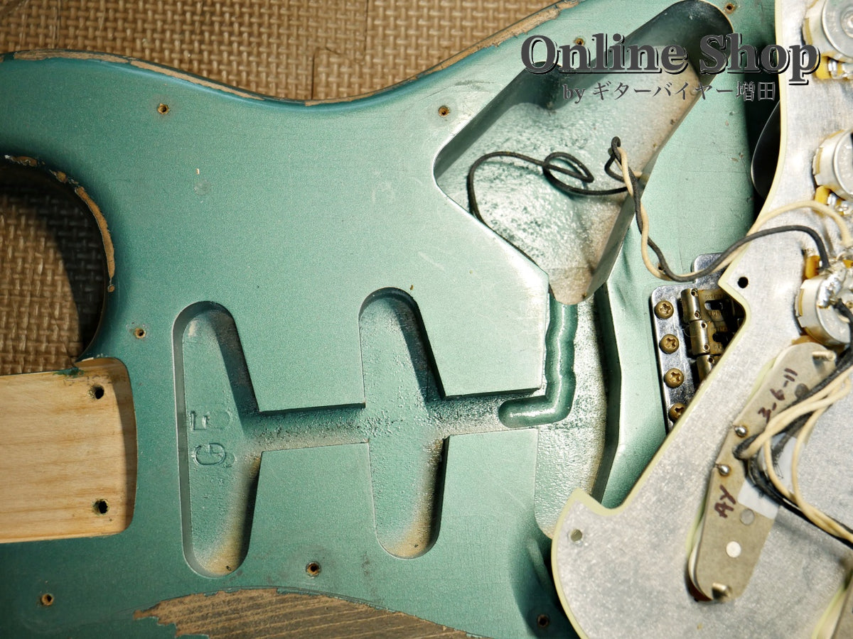 USED 2024 Fender Custom Shop MBS "Greg Fessler" 1962 Stratocaster Relic Sherwood Green Metallic