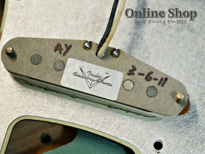 USED 2024 Fender Custom Shop MBS "Greg Fessler" 1962 Stratocaster Relic Sherwood Green Metallic
