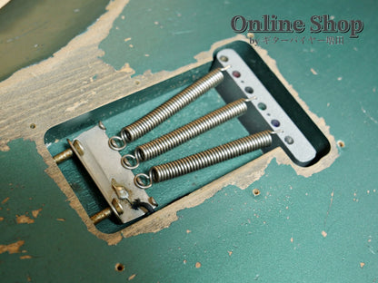 USED 2024 Fender Custom Shop MBS "Greg Fessler" 1962 Stratocaster Relic Sherwood Green Metallic