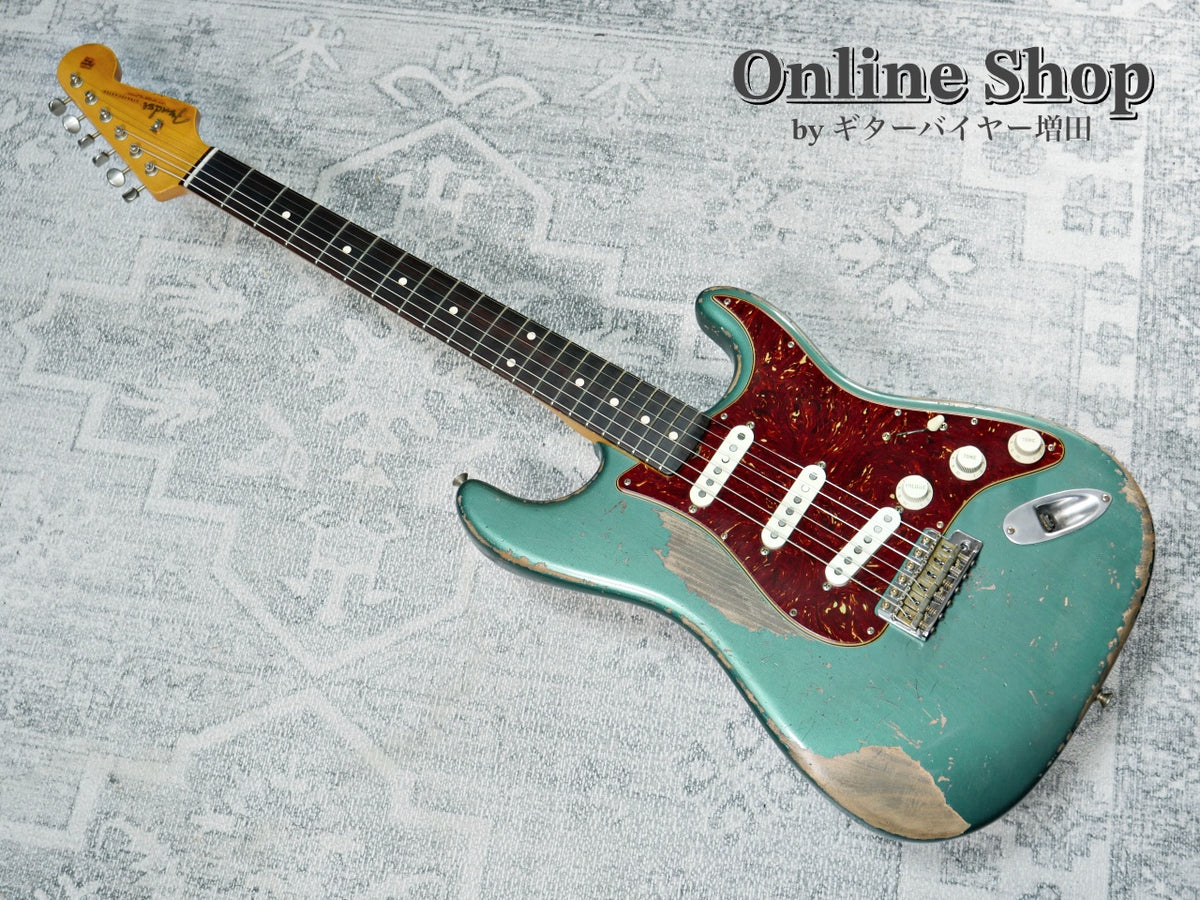 USED 2024 Fender Custom Shop MBS "Greg Fessler" 1962 Stratocaster Relic Sherwood Green Metallic