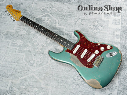 USED 2024 Fender Custom Shop MBS "Greg Fessler" 1962 Stratocaster Relic Sherwood Green Metallic