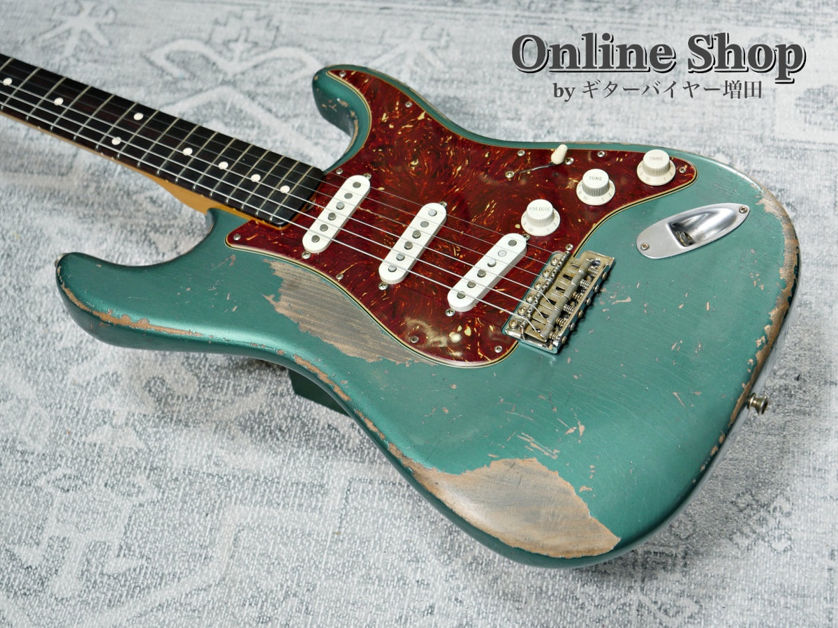USED 2024 Fender Custom Shop MBS "Greg Fessler" 1962 Stratocaster Relic Sherwood Green Metallic