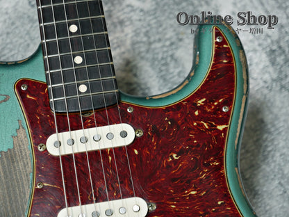 USED 2024 Fender Custom Shop MBS "Greg Fessler" 1962 Stratocaster Relic Sherwood Green Metallic