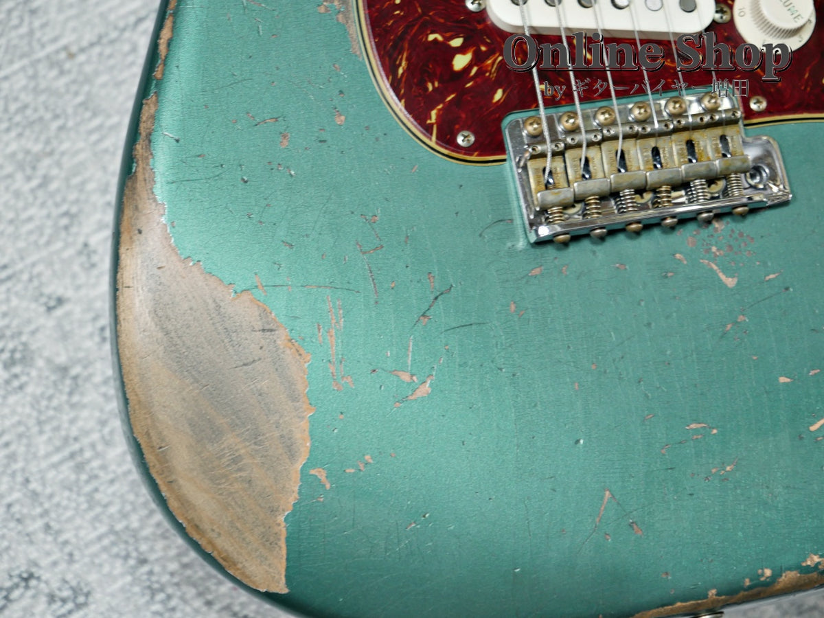 USED 2024 Fender Custom Shop MBS "Greg Fessler" 1962 Stratocaster Relic Sherwood Green Metallic