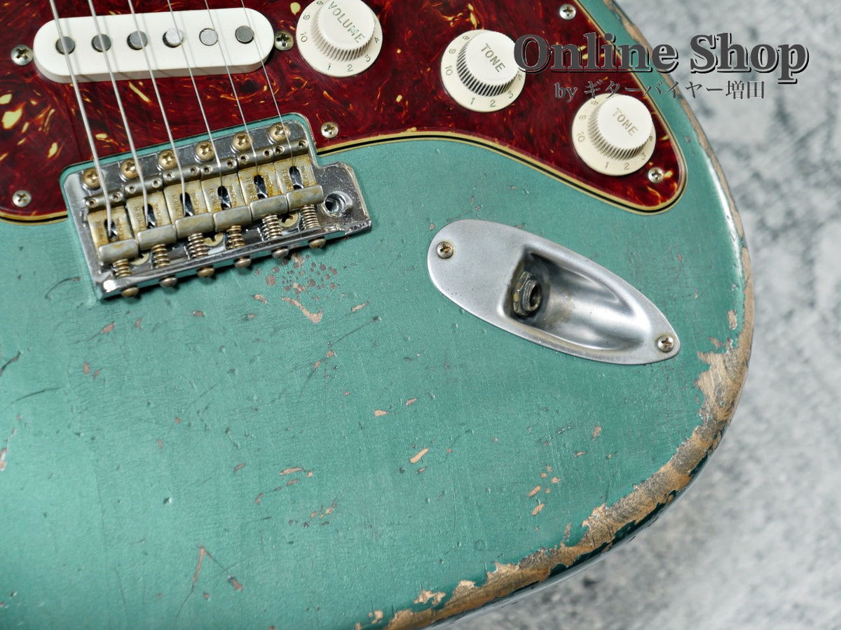 USED 2024 Fender Custom Shop MBS "Greg Fessler" 1962 Stratocaster Relic Sherwood Green Metallic
