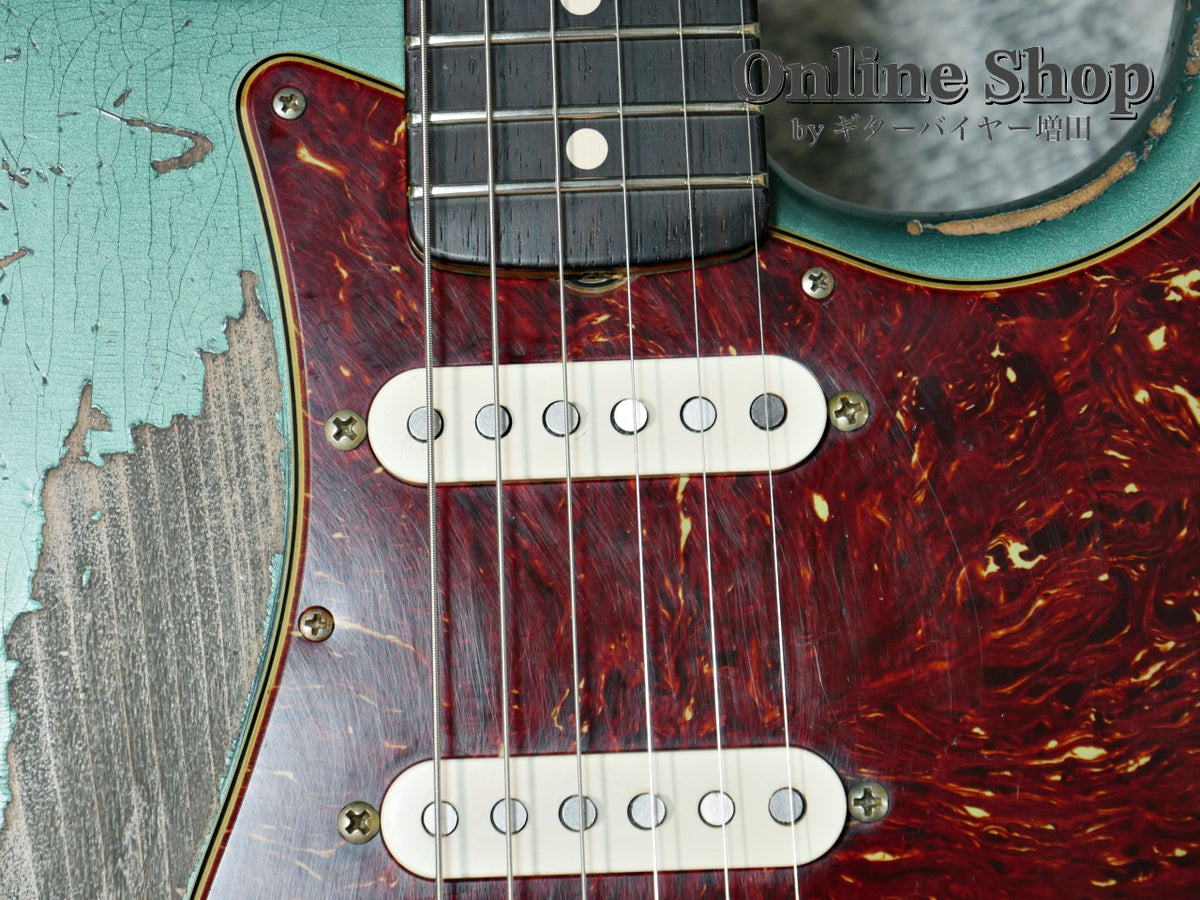 USED 2024 Fender Custom Shop MBS "Greg Fessler" 1962 Stratocaster Relic Sherwood Green Metallic