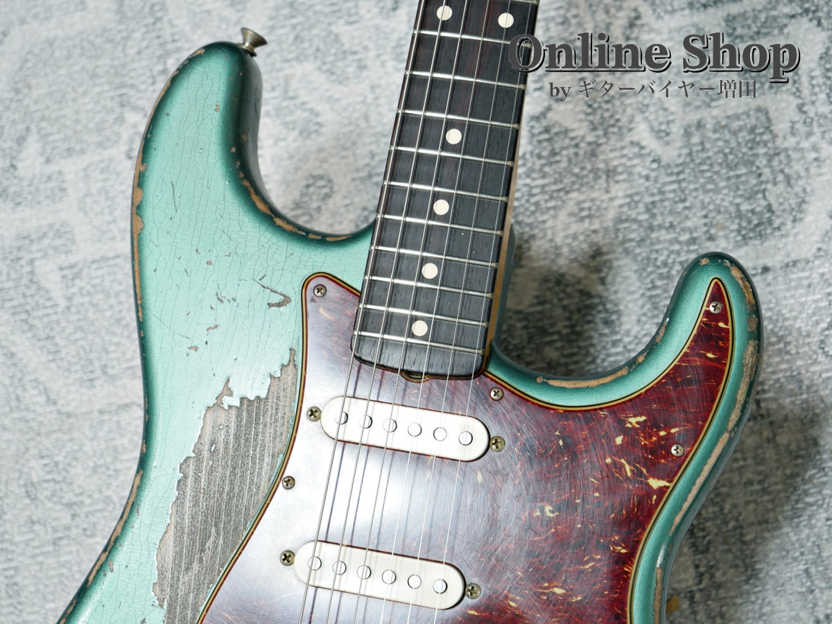 USED 2024 Fender Custom Shop MBS "Greg Fessler" 1962 Stratocaster Relic Sherwood Green Metallic