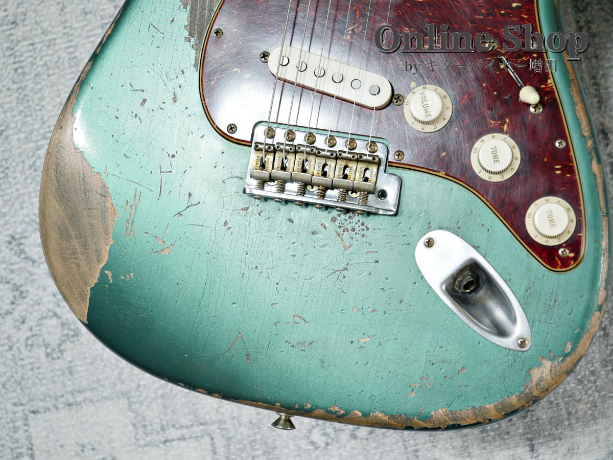 USED 2024 Fender Custom Shop MBS "Greg Fessler" 1962 Stratocaster Relic Sherwood Green Metallic