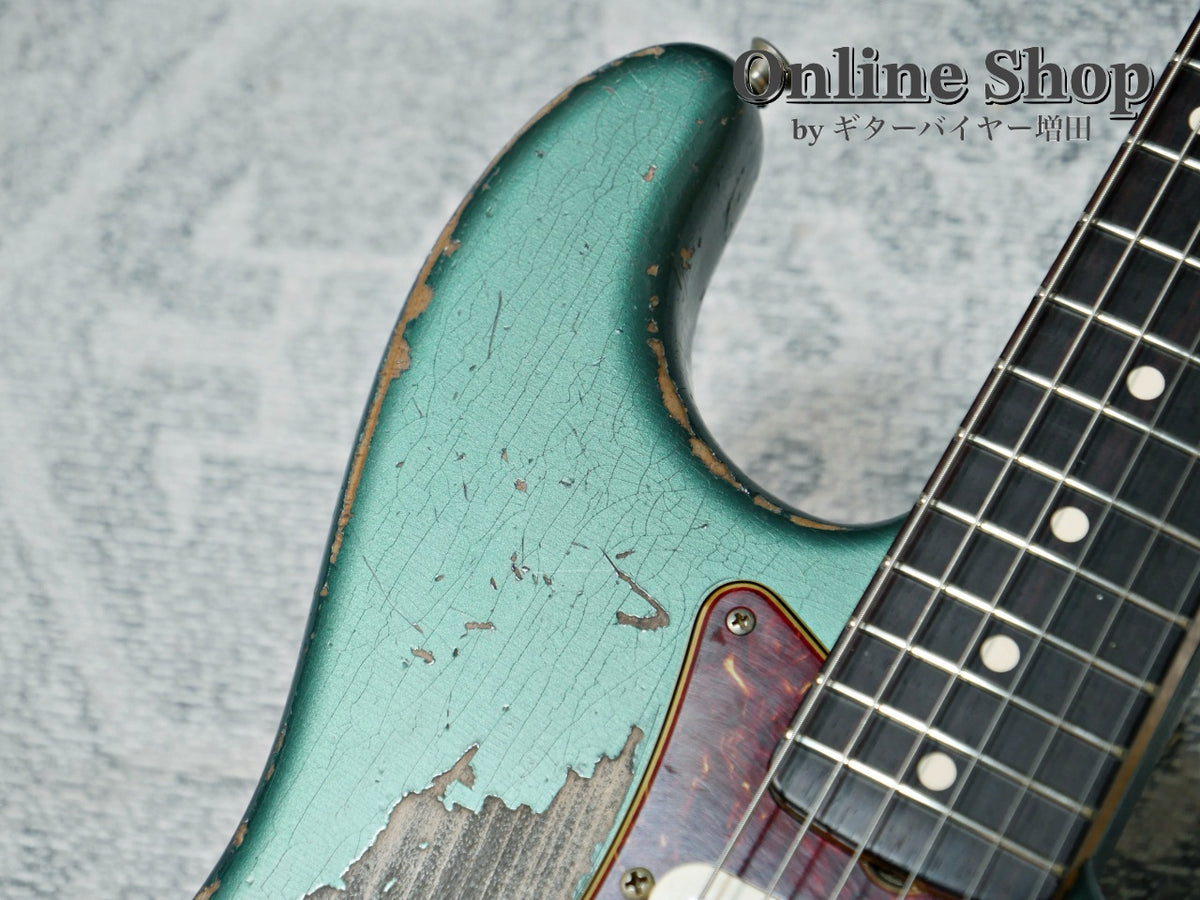 USED 2024 Fender Custom Shop MBS "Greg Fessler" 1962 Stratocaster Relic Sherwood Green Metallic