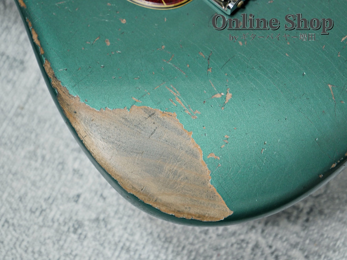 USED 2024 Fender Custom Shop MBS "Greg Fessler" 1962 Stratocaster Relic Sherwood Green Metallic