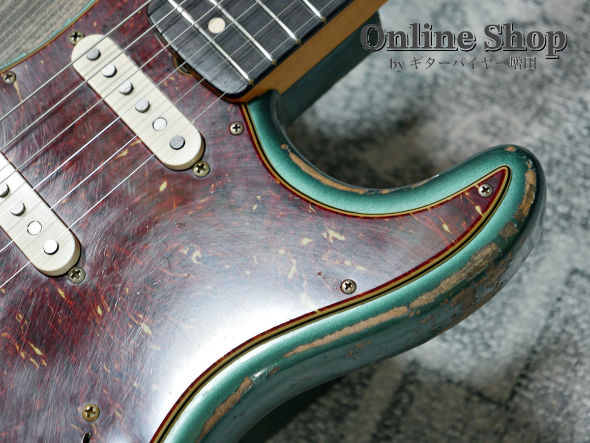 USED 2024 Fender Custom Shop MBS "Greg Fessler" 1962 Stratocaster Relic Sherwood Green Metallic