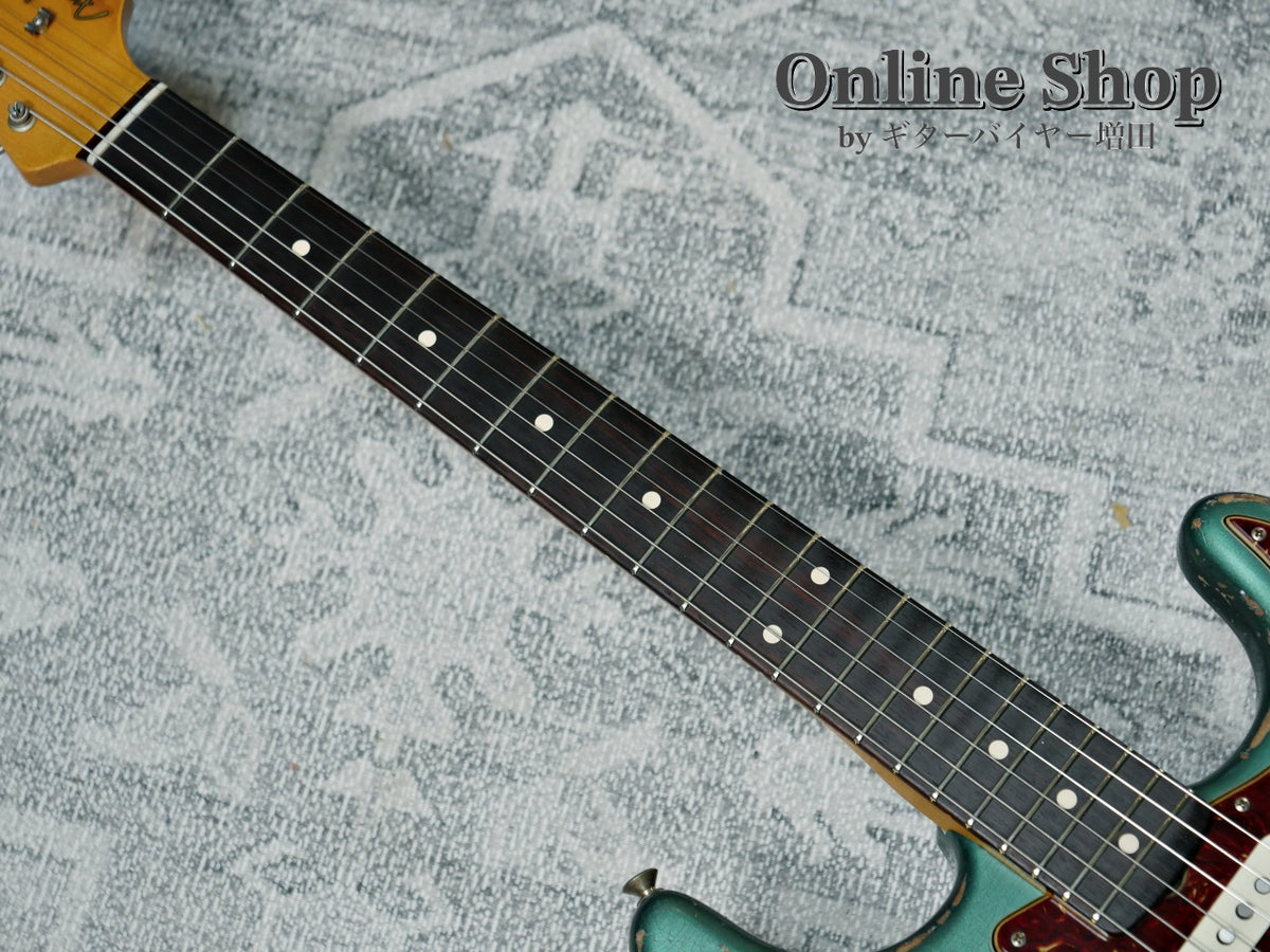 USED 2024 Fender Custom Shop MBS "Greg Fessler" 1962 Stratocaster Relic Sherwood Green Metallic