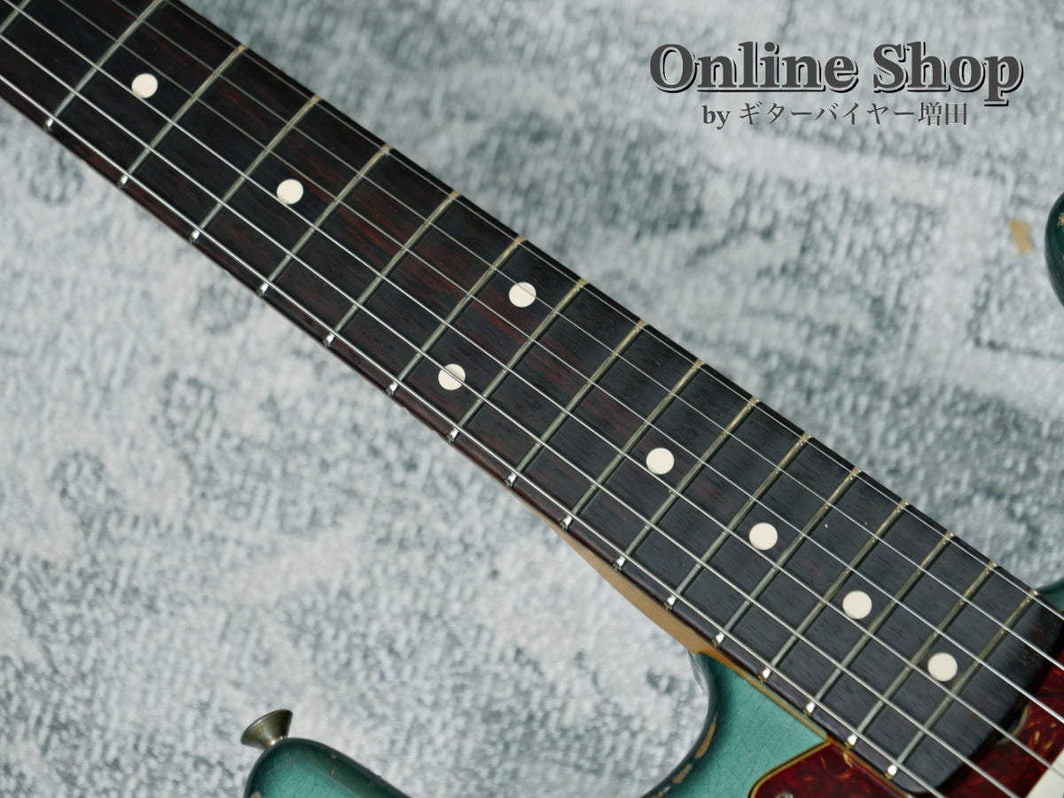 USED 2024 Fender Custom Shop MBS "Greg Fessler" 1962 Stratocaster Relic Sherwood Green Metallic