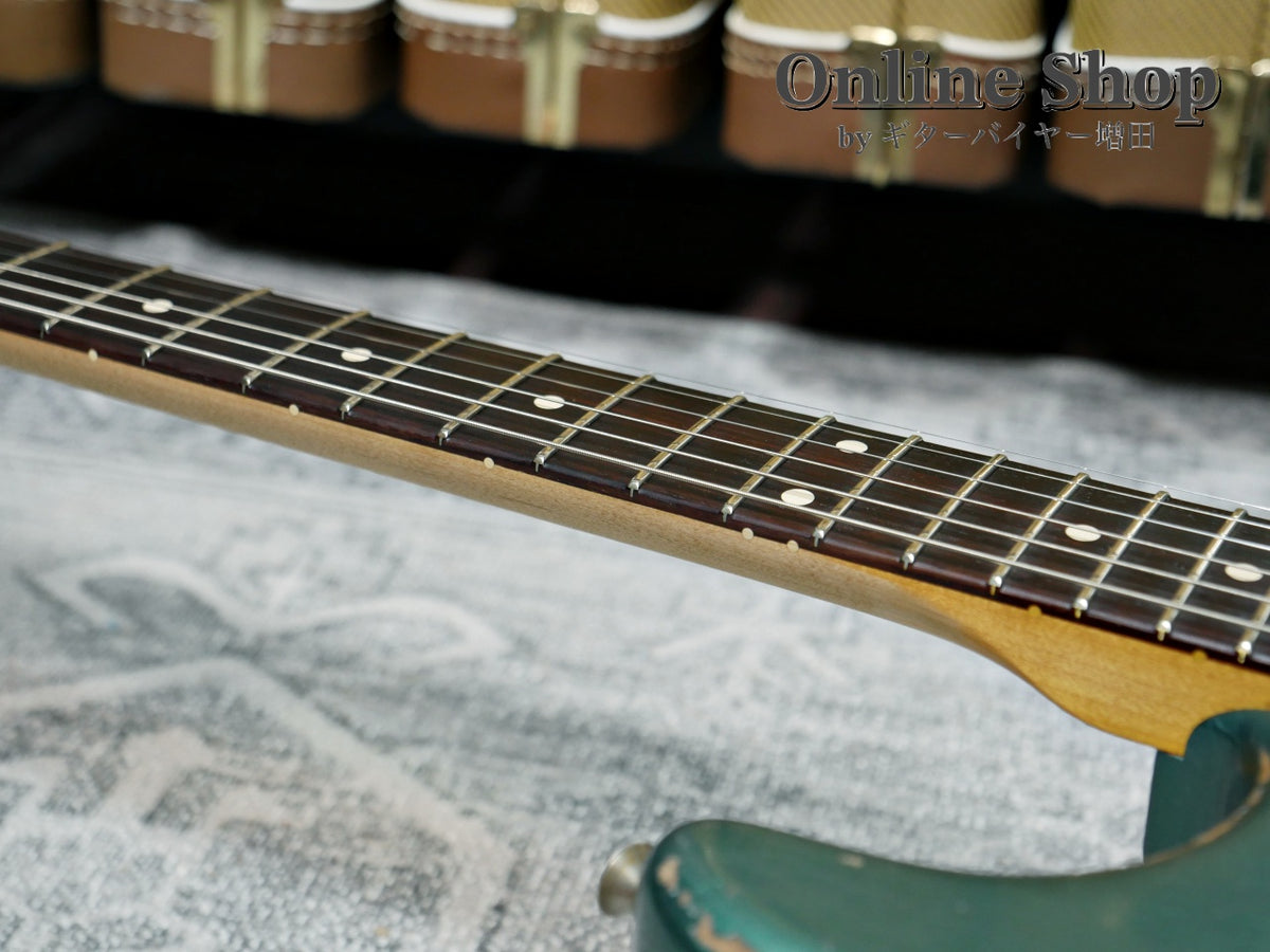 USED 2024 Fender Custom Shop MBS "Greg Fessler" 1962 Stratocaster Relic Sherwood Green Metallic