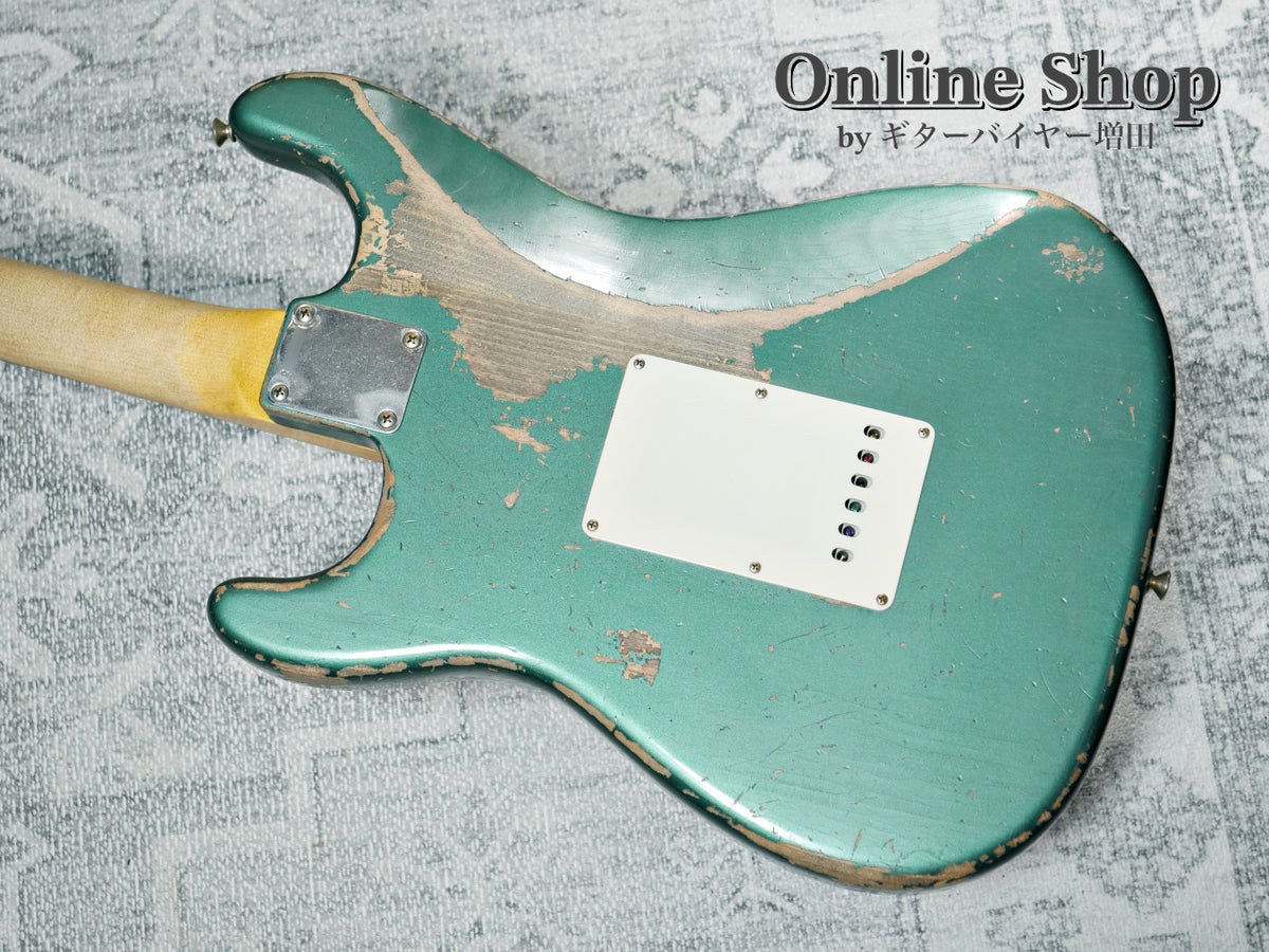 USED 2024 Fender Custom Shop MBS "Greg Fessler" 1962 Stratocaster Relic Sherwood Green Metallic