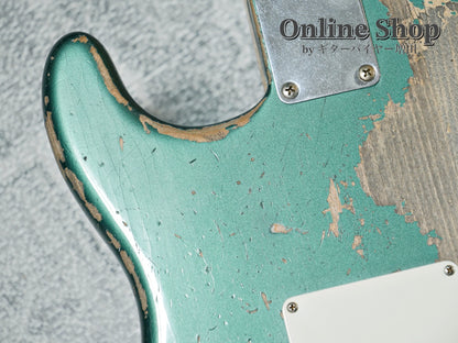 USED 2024 Fender Custom Shop MBS "Greg Fessler" 1962 Stratocaster Relic Sherwood Green Metallic