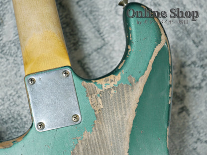 USED 2024 Fender Custom Shop MBS "Greg Fessler" 1962 Stratocaster Relic Sherwood Green Metallic