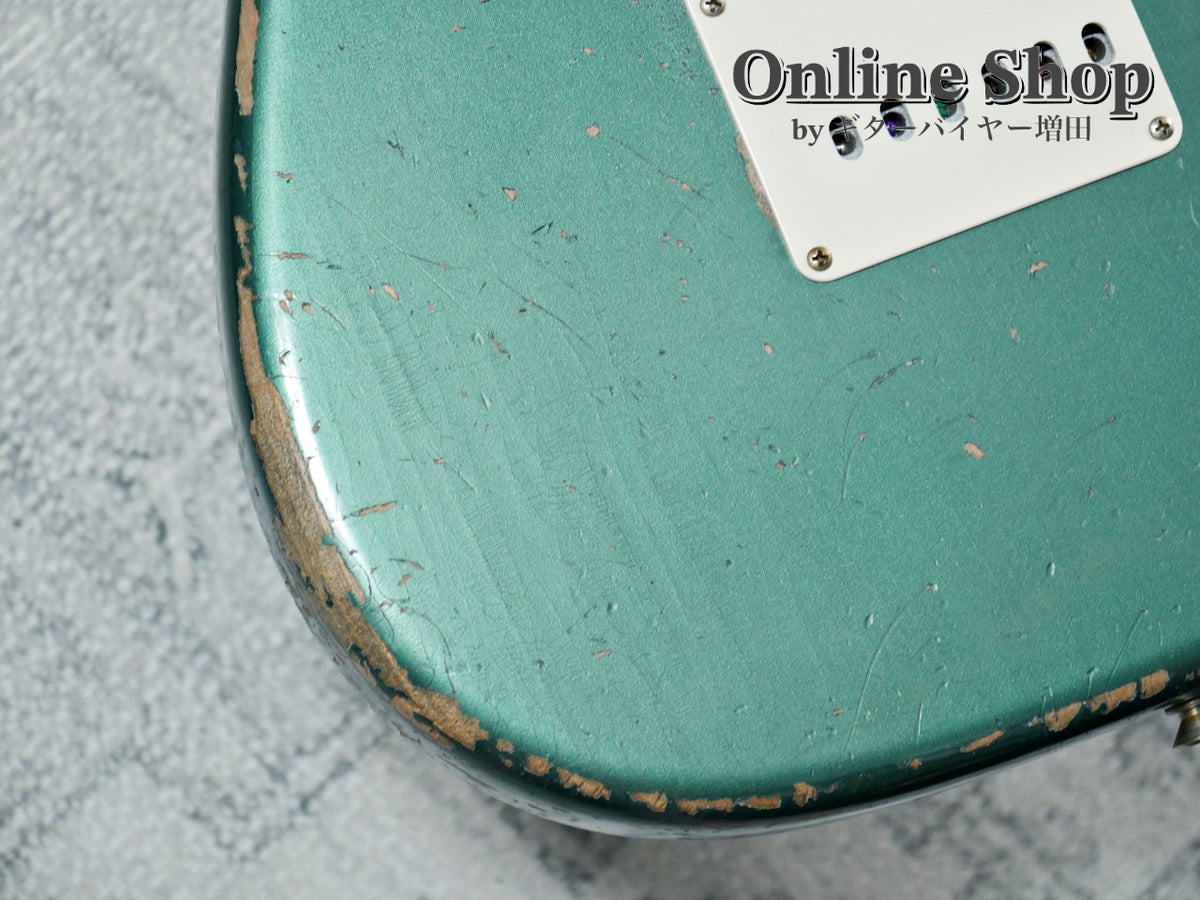 USED 2024 Fender Custom Shop MBS "Greg Fessler" 1962 Stratocaster Relic Sherwood Green Metallic