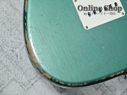 USED 2024 Fender Custom Shop MBS "Greg Fessler" 1962 Stratocaster Relic Sherwood Green Metallic