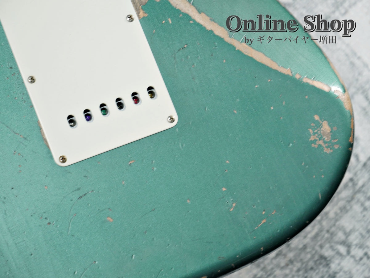 USED 2024 Fender Custom Shop MBS "Greg Fessler" 1962 Stratocaster Relic Sherwood Green Metallic