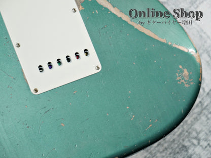 USED 2024 Fender Custom Shop MBS "Greg Fessler" 1962 Stratocaster Relic Sherwood Green Metallic