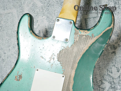 USED 2024 Fender Custom Shop MBS "Greg Fessler" 1962 Stratocaster Relic Sherwood Green Metallic