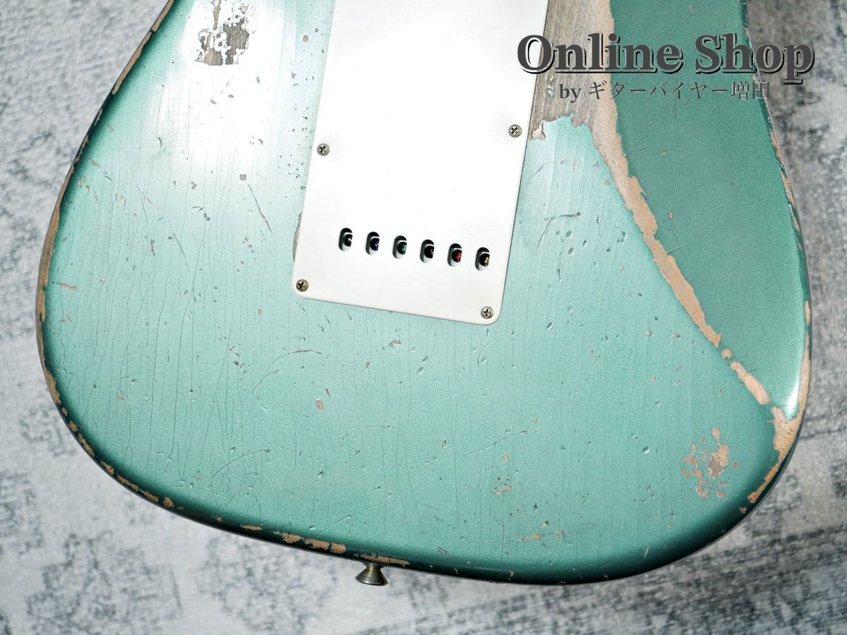 USED 2024 Fender Custom Shop MBS "Greg Fessler" 1962 Stratocaster Relic Sherwood Green Metallic