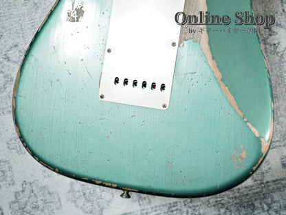 USED 2024 Fender Custom Shop MBS "Greg Fessler" 1962 Stratocaster Relic Sherwood Green Metallic