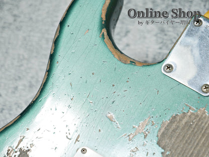 USED 2024 Fender Custom Shop MBS "Greg Fessler" 1962 Stratocaster Relic Sherwood Green Metallic