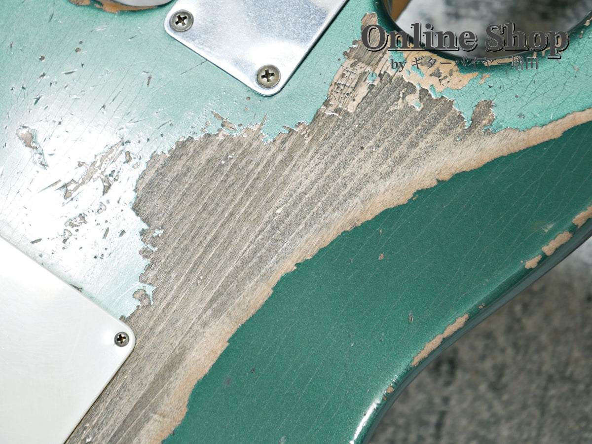 USED 2024 Fender Custom Shop MBS "Greg Fessler" 1962 Stratocaster Relic Sherwood Green Metallic