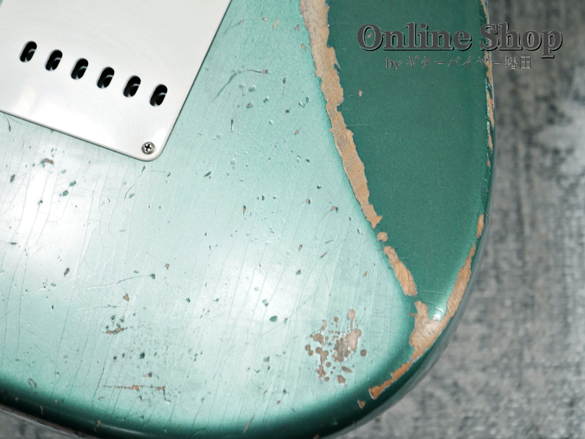USED 2024 Fender Custom Shop MBS "Greg Fessler" 1962 Stratocaster Relic Sherwood Green Metallic