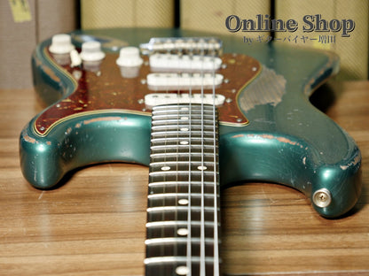 USED 2024 Fender Custom Shop MBS "Greg Fessler" 1962 Stratocaster Relic Sherwood Green Metallic