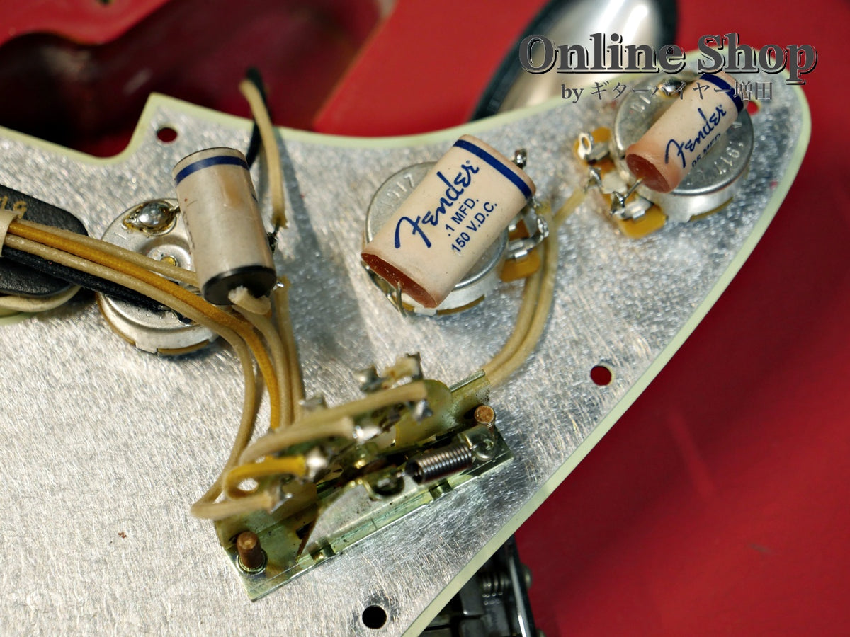 USED 2019 Fender Custom Shop MBS "Carlos Lopez" 1963 Stratocaster Relic "Reverse Headstock" Fiesta Red Over 3-Color Sunburst