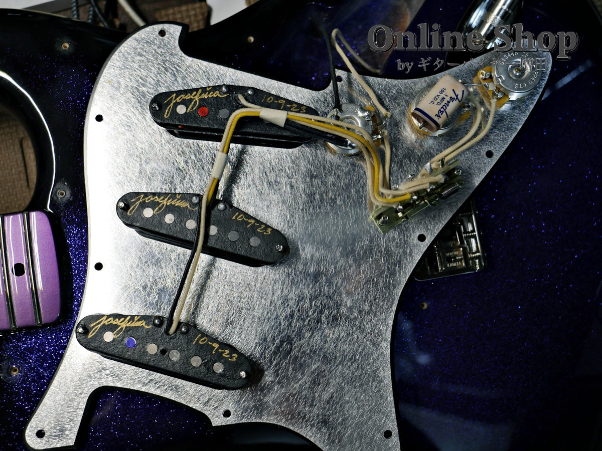 USED 2023 Fender Custom Shop MBS "Dennis Galuszka" Stratocaster NOS Purple Sparkle
