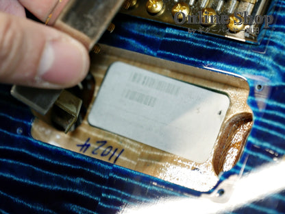USED 2023 Paul Reed Smith Private Stock #11024 McCarty 594 Trem Aquamarine "Brazilian Rosewood Neck & Fingerboard"