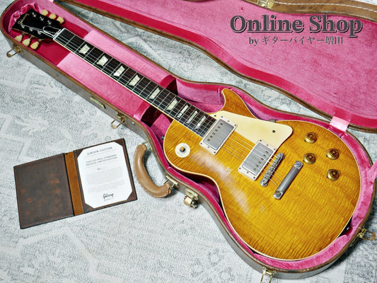 USED 2024 Gibson Custom Shop Murphy Lab 1959 Les Paul Standard "Brazilian Rosewood" Tom's Lemon Heavy Aged