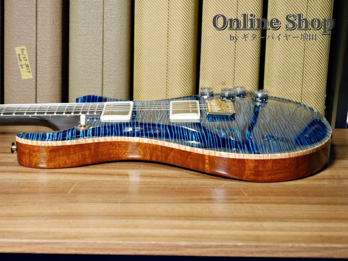USED 2023 Paul Reed Smith Private Stock #11024 McCarty 594 Trem Aquamarine "Brazilian Rosewood Neck & Fingerboard"