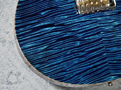 USED 2023 Paul Reed Smith Private Stock #11024 McCarty 594 Trem Aquamarine "Brazilian Rosewood Neck & Fingerboard"