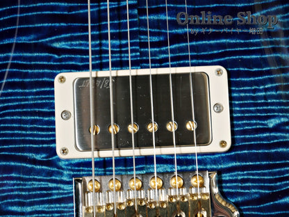 USED 2023 Paul Reed Smith Private Stock #11024 McCarty 594 Trem Aquamarine "Brazilian Rosewood Neck & Fingerboard"
