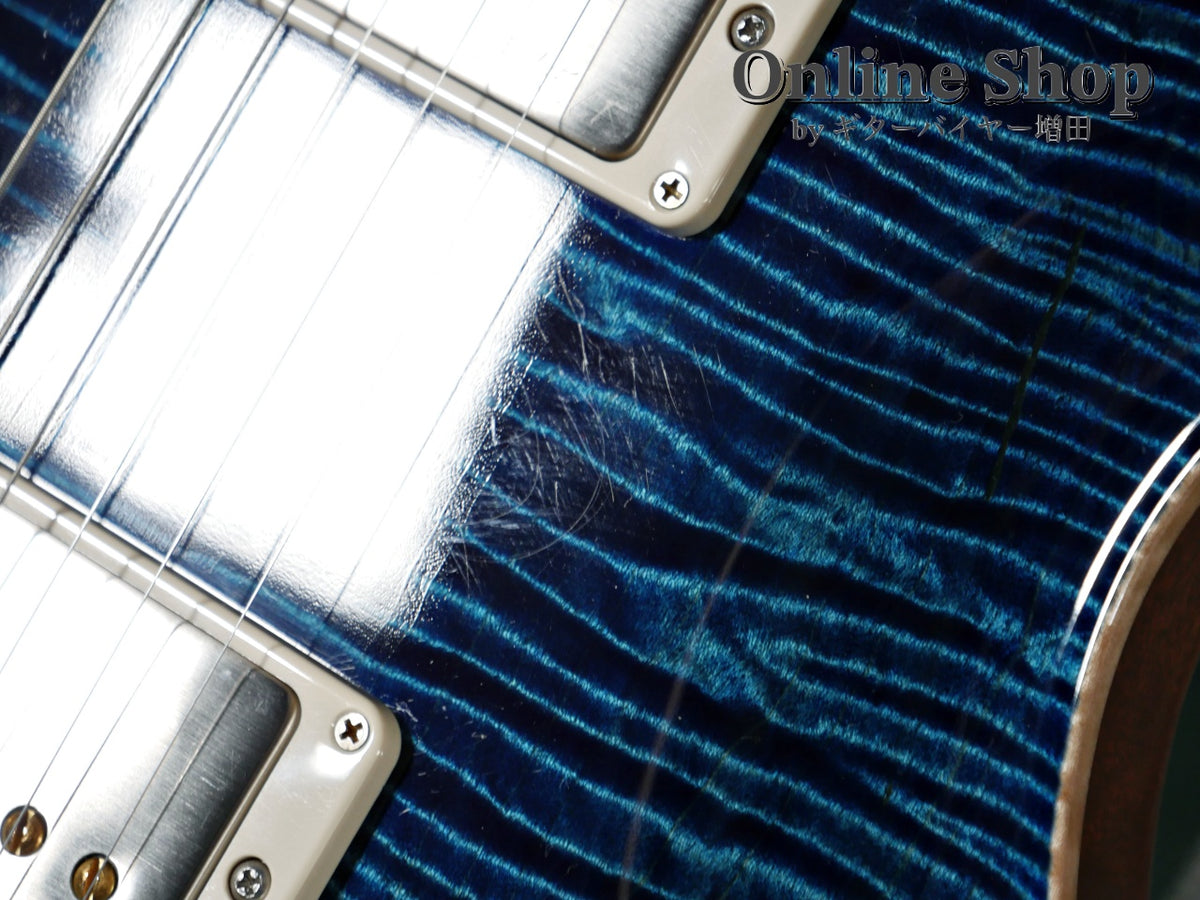 USED 2023 Paul Reed Smith Private Stock #11024 McCarty 594 Trem Aquamarine "Brazilian Rosewood Neck & Fingerboard"