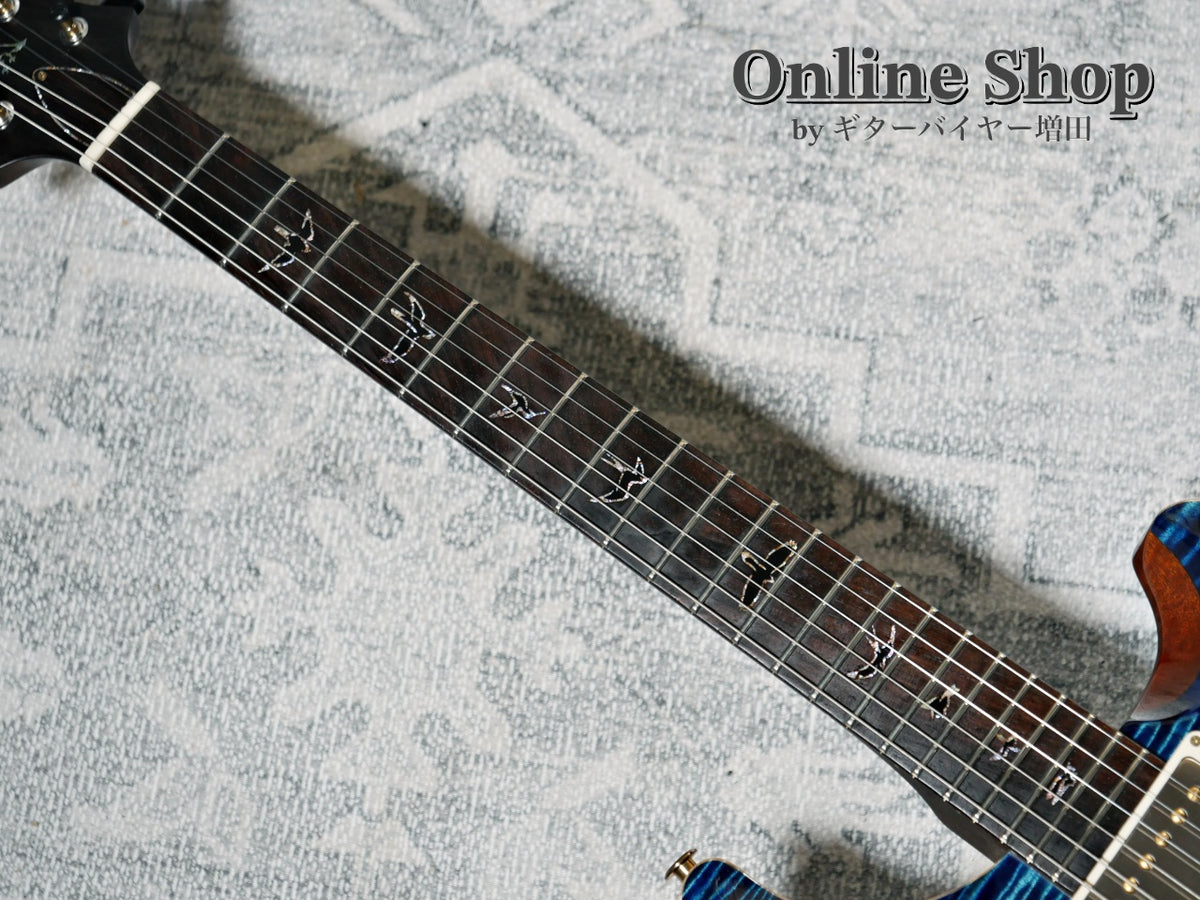 USED 2023 Paul Reed Smith Private Stock #11024 McCarty 594 Trem Aquamarine "Brazilian Rosewood Neck & Fingerboard"