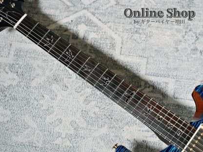 USED 2023 Paul Reed Smith Private Stock #11024 McCarty 594 Trem Aquamarine "Brazilian Rosewood Neck & Fingerboard"