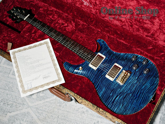 USED 2023 Paul Reed Smith Private Stock #11024 McCarty 594 Trem Aquamarine "Brazilian Rosewood Neck & Fingerboard"