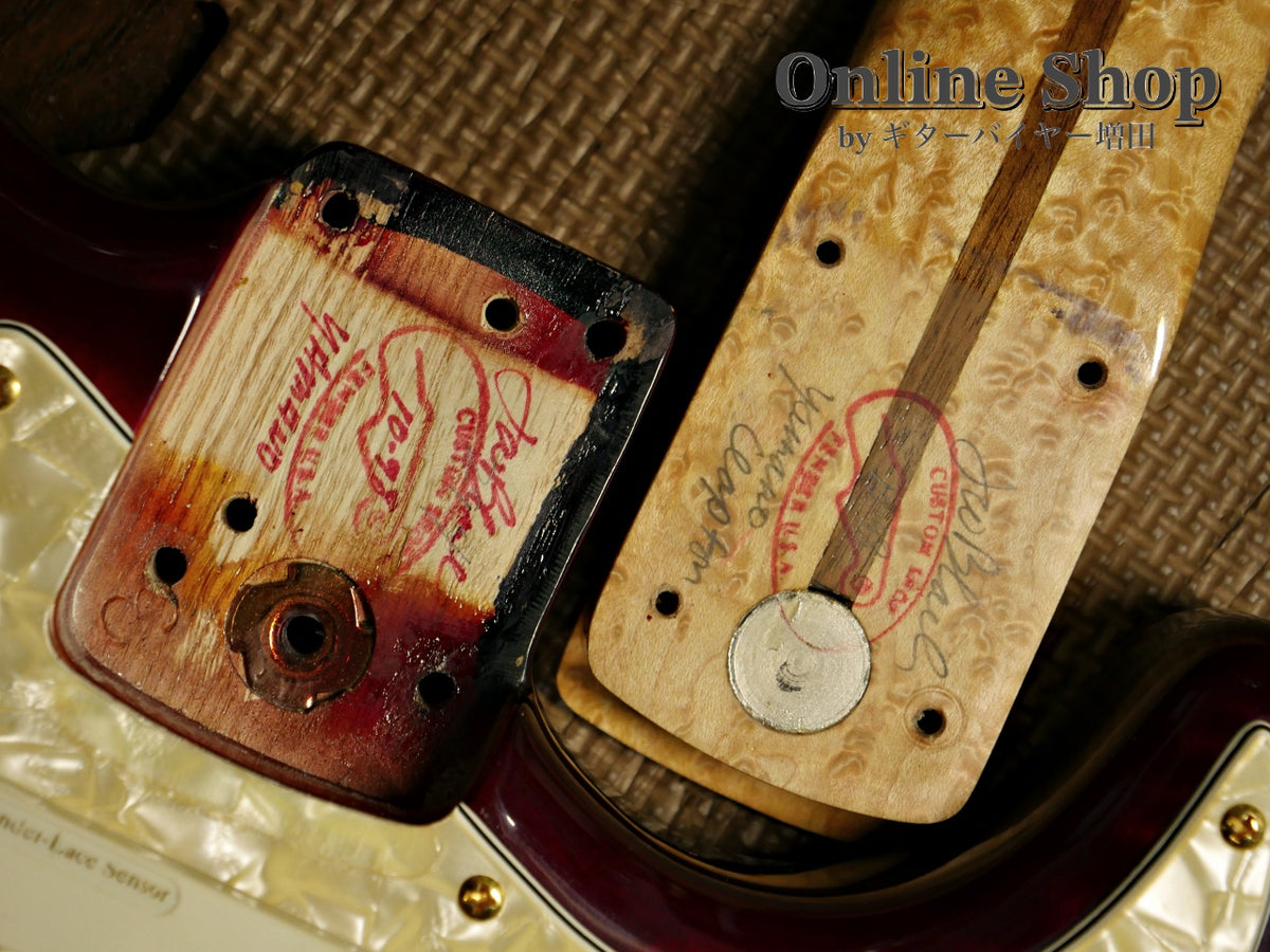 USED 1998 Fender Custom Shop MBS "J.W.Black" Eric Clapton Stratocaster "Quilted Maple Top" Dark Cherry Sunburst