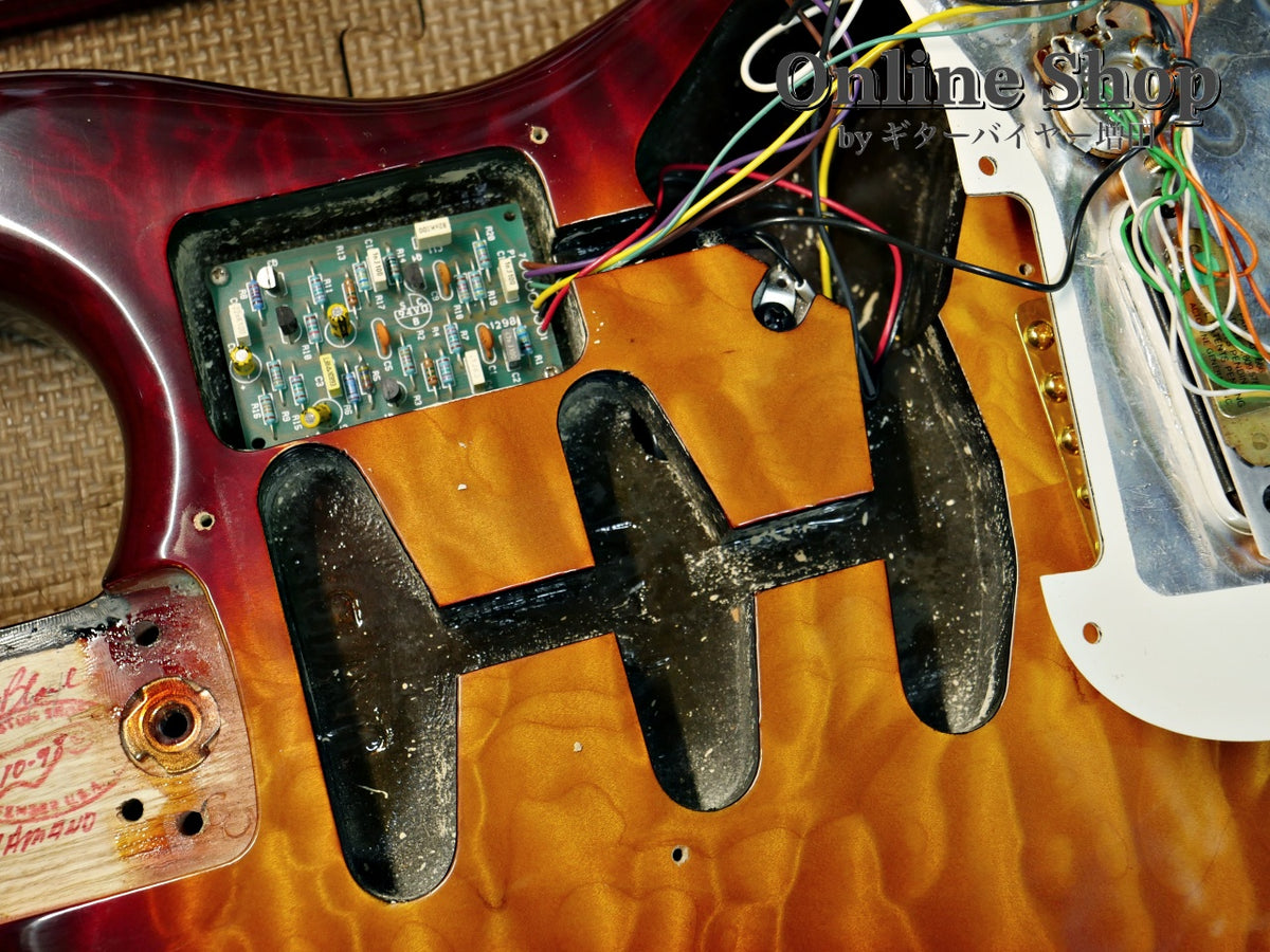 USED 1998 Fender Custom Shop MBS "J.W.Black" Eric Clapton Stratocaster "Quilted Maple Top" Dark Cherry Sunburst