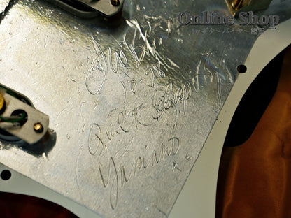 USED 1998 Fender Custom Shop MBS "J.W.Black" Eric Clapton Stratocaster "Quilted Maple Top" Dark Cherry Sunburst