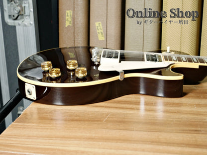 USED 1998 Gibson Custom Shop JAPAN LIMITED (YCS) 1954 Les Paul Reissue w/Burstbuckers "Oxblood" Dark Brown