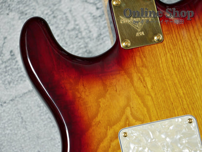 USED 1998 Fender Custom Shop MBS "J.W.Black" Eric Clapton Stratocaster "Quilted Maple Top" Dark Cherry Sunburst