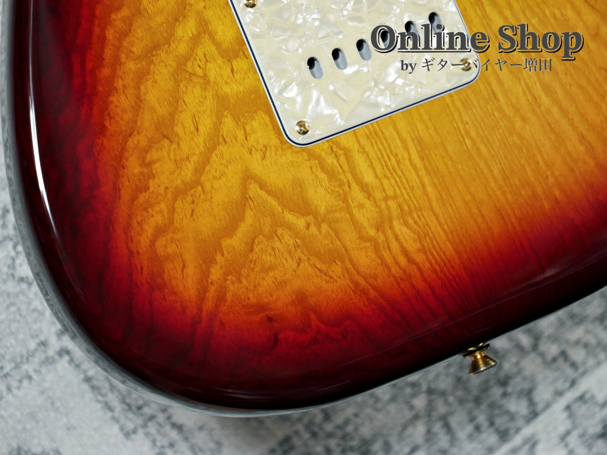 USED 1998 Fender Custom Shop MBS "J.W.Black" Eric Clapton Stratocaster "Quilted Maple Top" Dark Cherry Sunburst